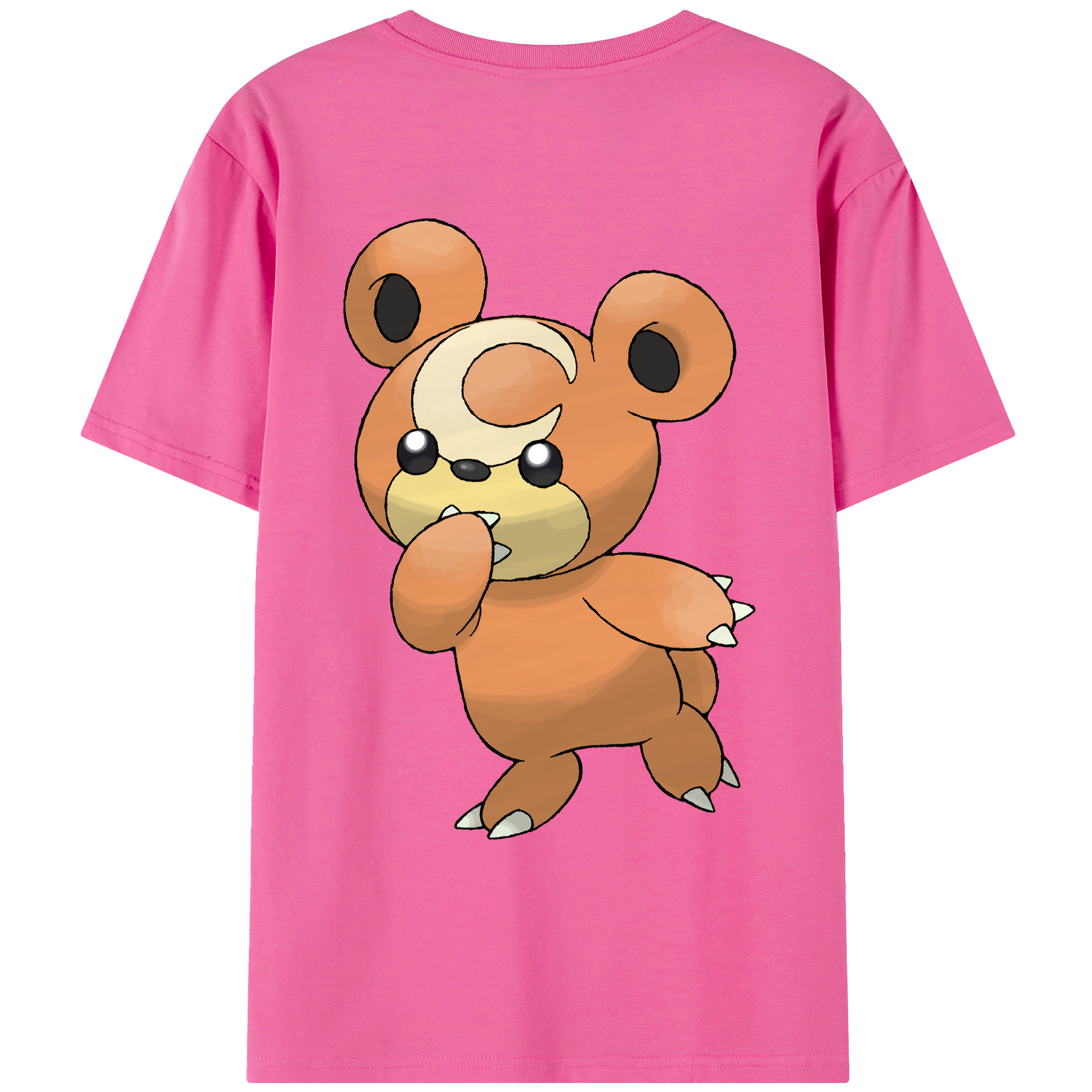 （画像用） ポケットモンスター Pokémon レディース半袖Tシャツ(バックプリント)